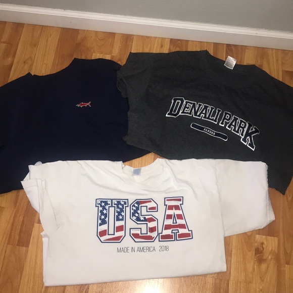Tops - Three oversized T-shirts